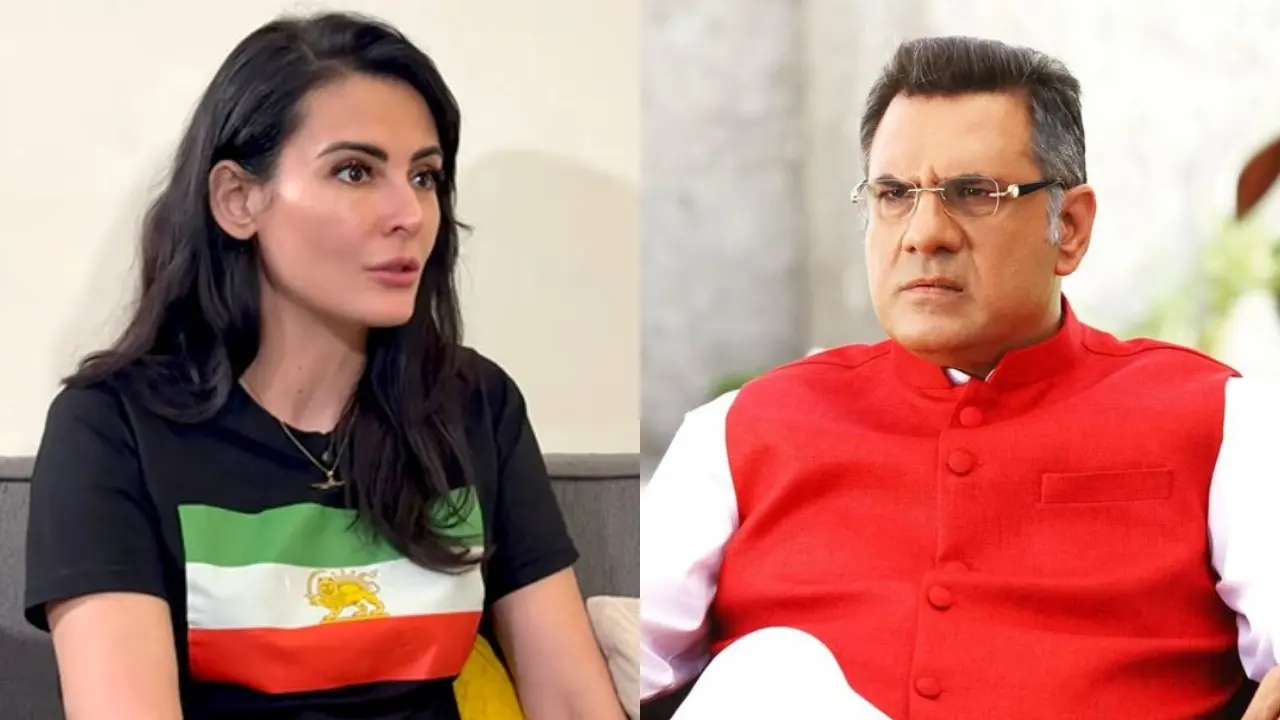 Mandana Karimi and Boman Irani