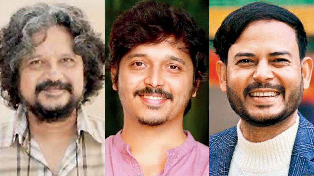 Amole Gupte, Shivraj Waichal and J Mishra