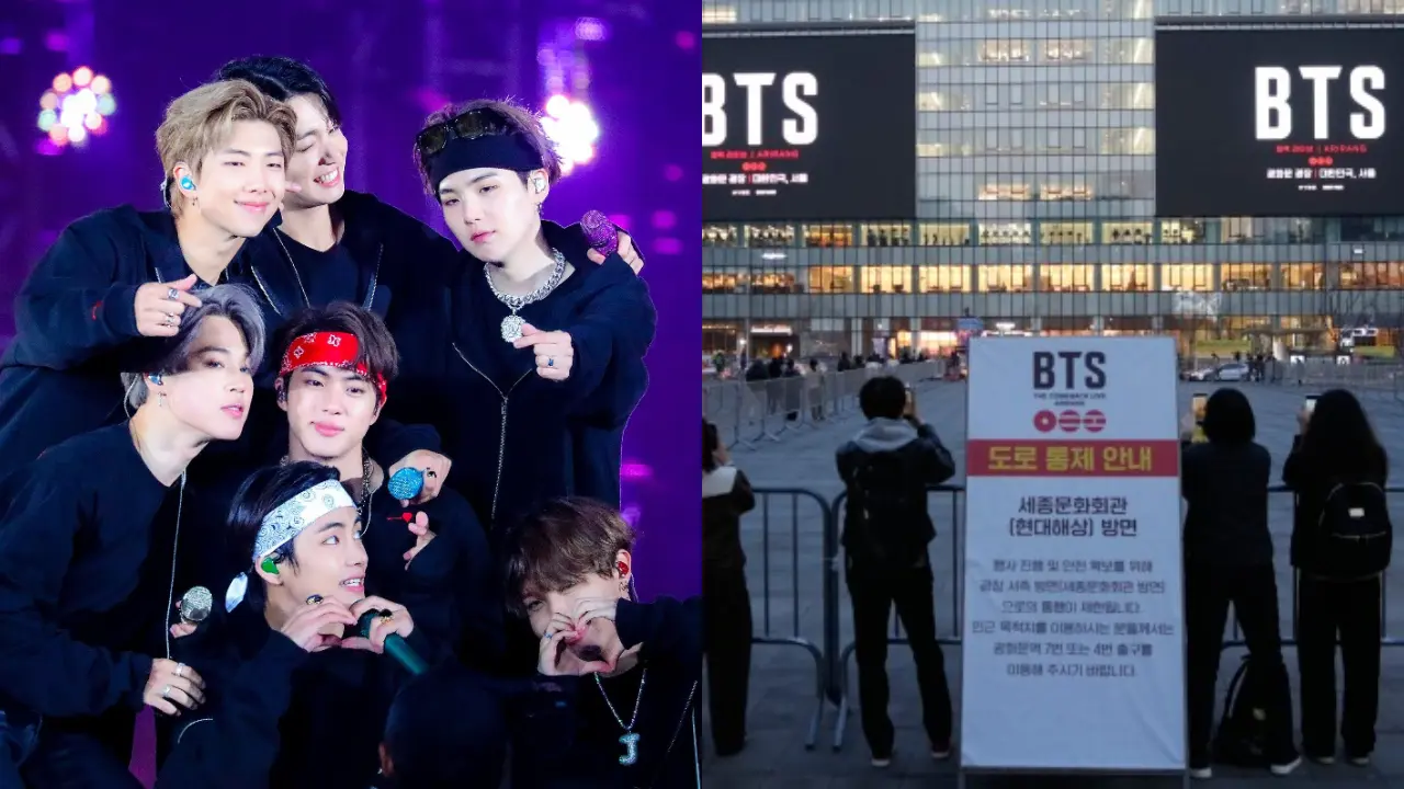 BTS concert 2026: Downtown Seoul faces security lockdown to manage crowds