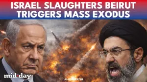 Panic Grips Beirut as Israel Pounds Hezbollah Stronghold - Mass Evacuations
