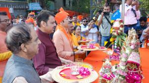 IN PHOTOS: CM Fadnavis joins Shobha Yatra as Nagpur celebrates Gudi Padwa