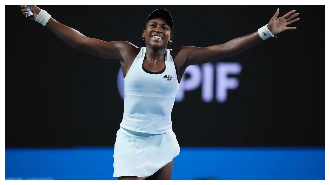 No 4 seed Coco Gauff beat Belinda Bencic 6-3, 1-6, 6-3 in the quarter-final, and will face Muchova in the semi-final