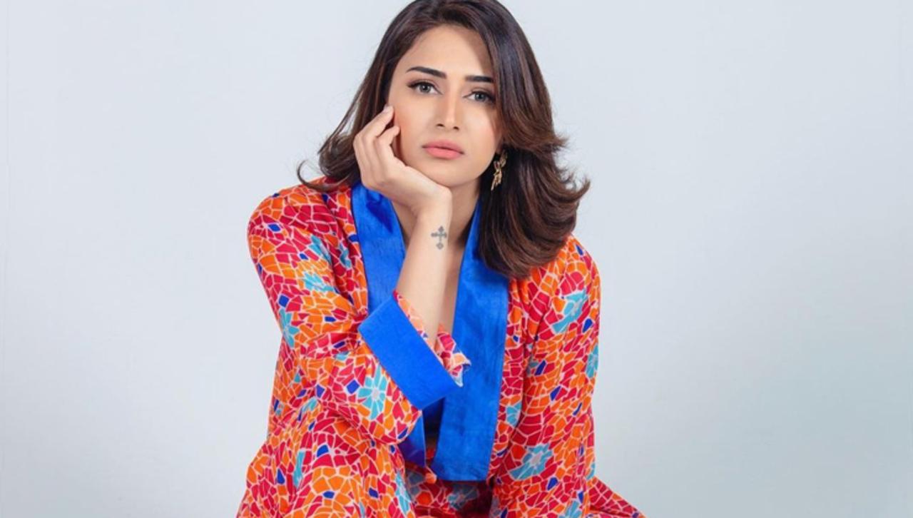 Erica Fernandes 
She is safe in Dubai but has described the current situation as 