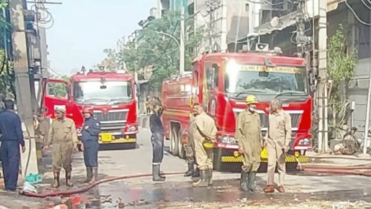 Woman killed after iron bridge collapses in Delhi's Roop Nagar