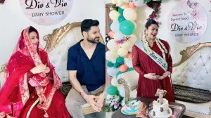Photos: Inside Divyanka Tripathi's joyful baby shower filled with love and laugh