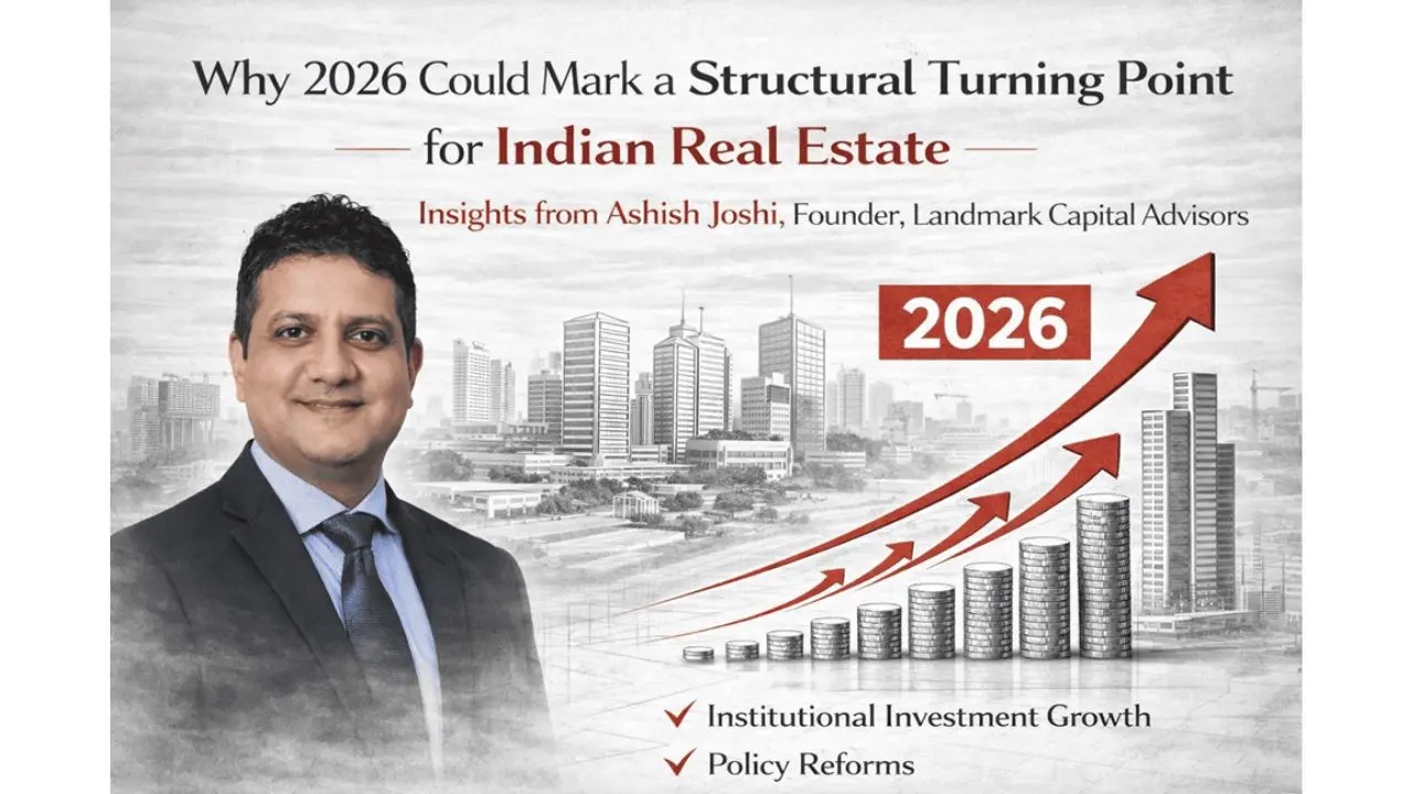 Why 2026 Could Mark a Structural Turning Point for Indian Real Estate Insights from Ashish Joshi, Founder, Landmark Capital Advisors