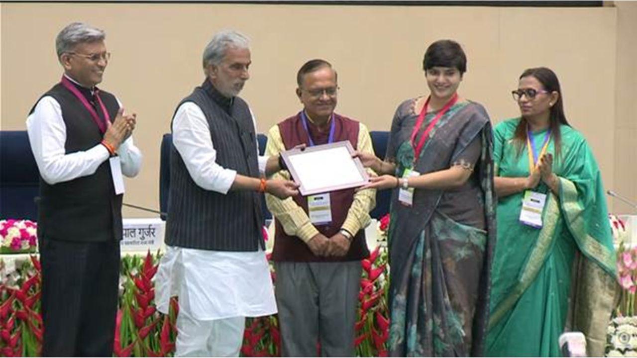 Hyderabad Collector Hari Chandana Honoured for Ensuring Transparent Cooperative Elections