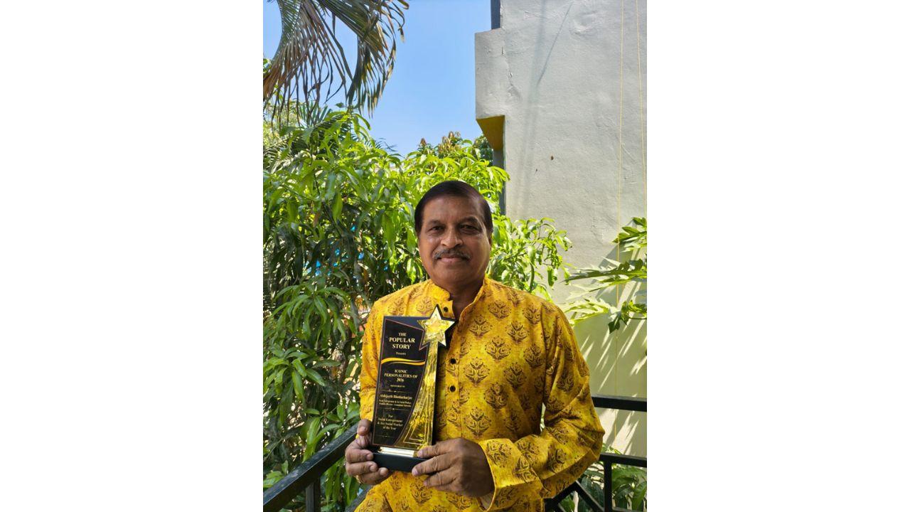 Abhijeeth Bhattacharjee Honoured as One of the Top 50 Iconic Personalities of 2026