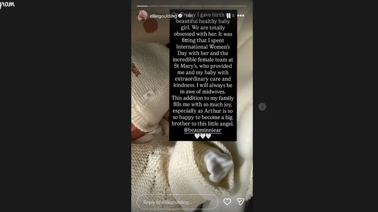 Picture Courtesy/Ellie Goulding`s Instagram account