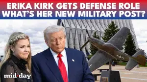 Erika Kirk handed powerful US Air Force role