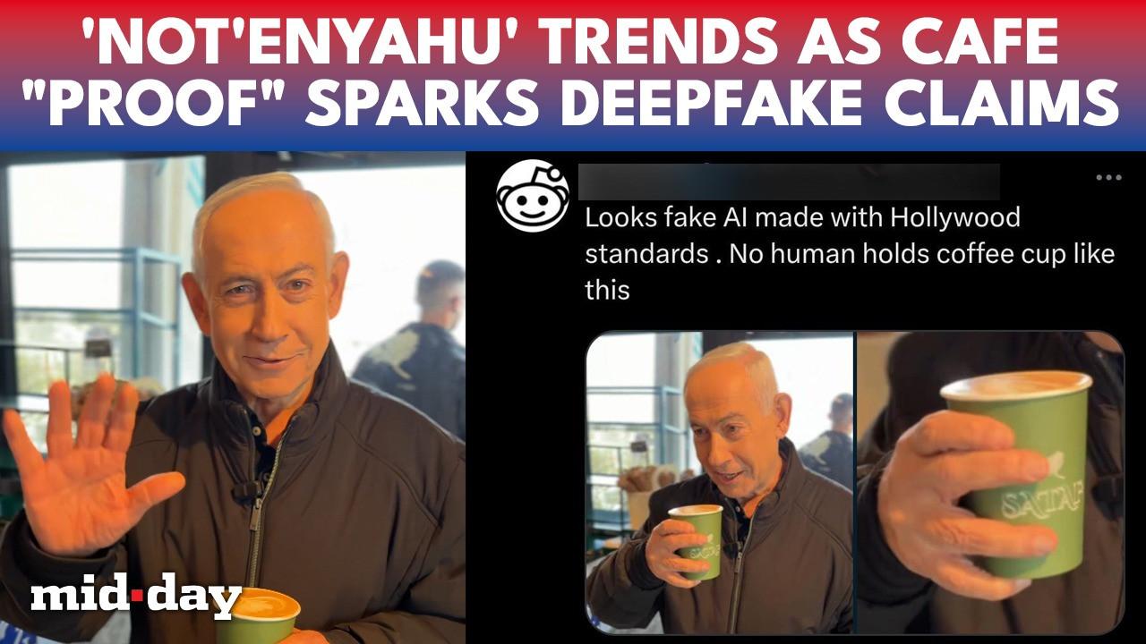 Netanyahu ALIVE or AI Deepfake? Viral “Proof” Cafe Video Sparks  Internet Chaos