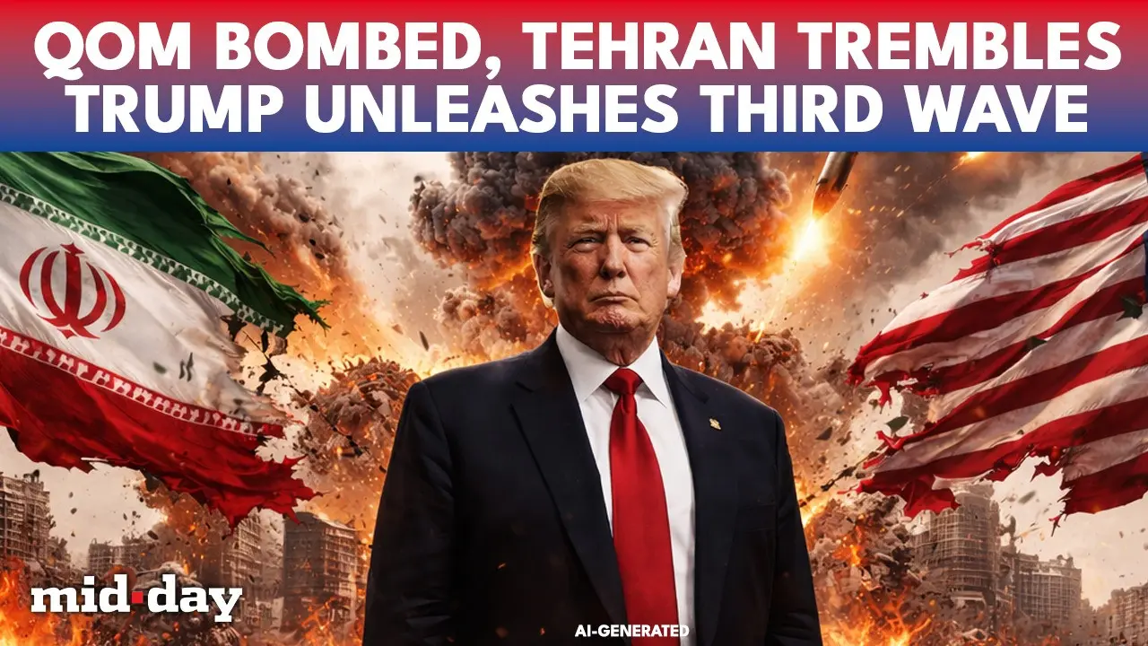 Qom Hit in Joint US-Israel Strikes as Trump, Rubio Clash Over Preemptive War