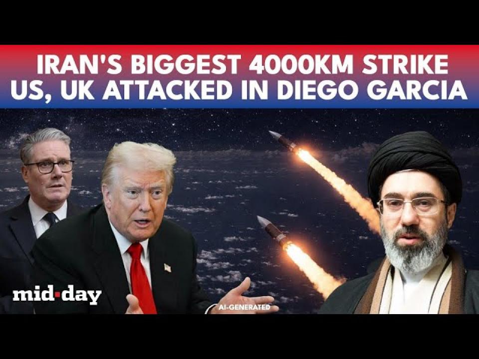 Iran’s BALLISTIC MISSILE SHOCK: 4,000 KM Strike at Diego Garcia Stuns World