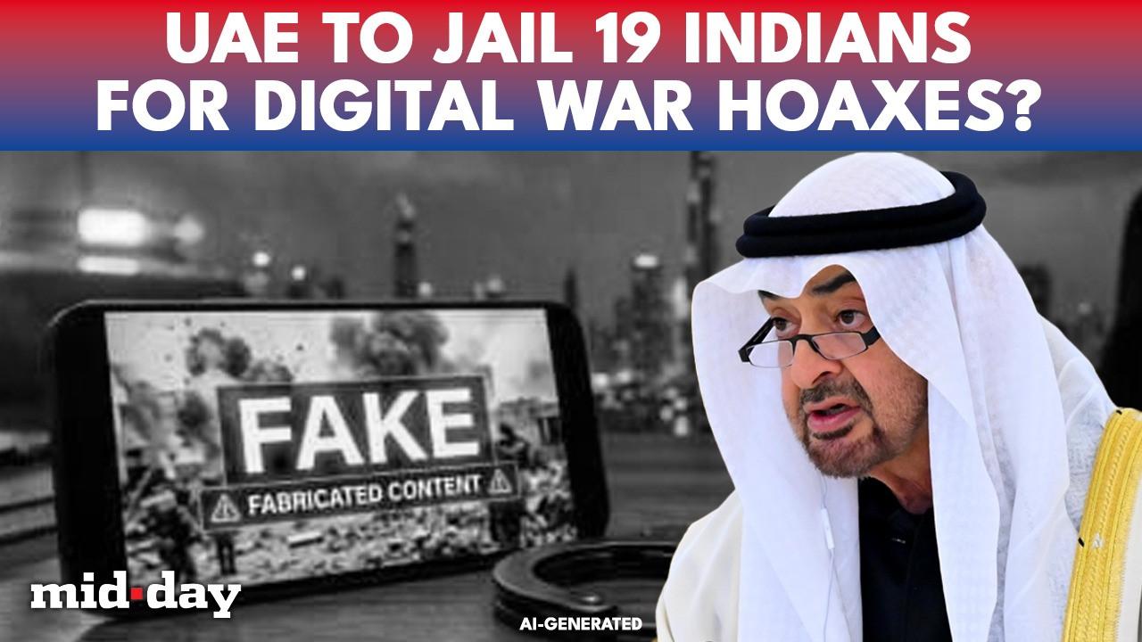 UAE Authorities Arrest 35 Over Fake War Videos |19 Indians in Legal Trouble?