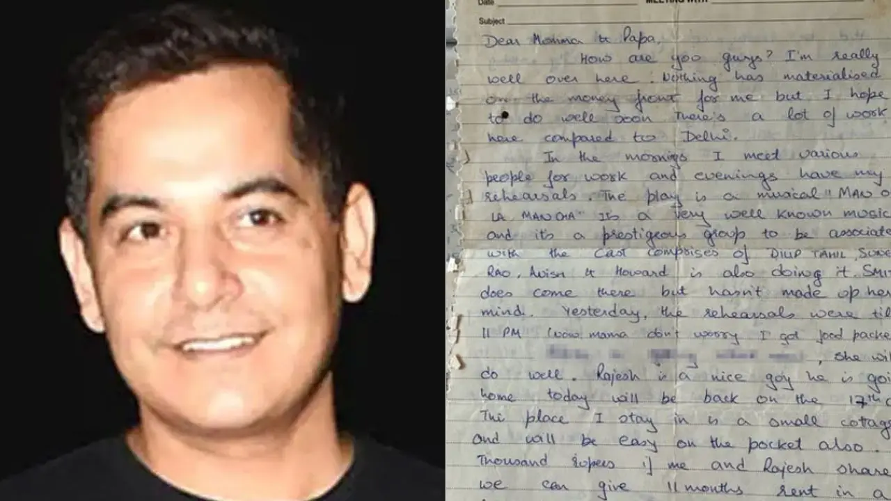 Gaurav Gera reflects on 28-year journey in Mumbai, revisits old letter