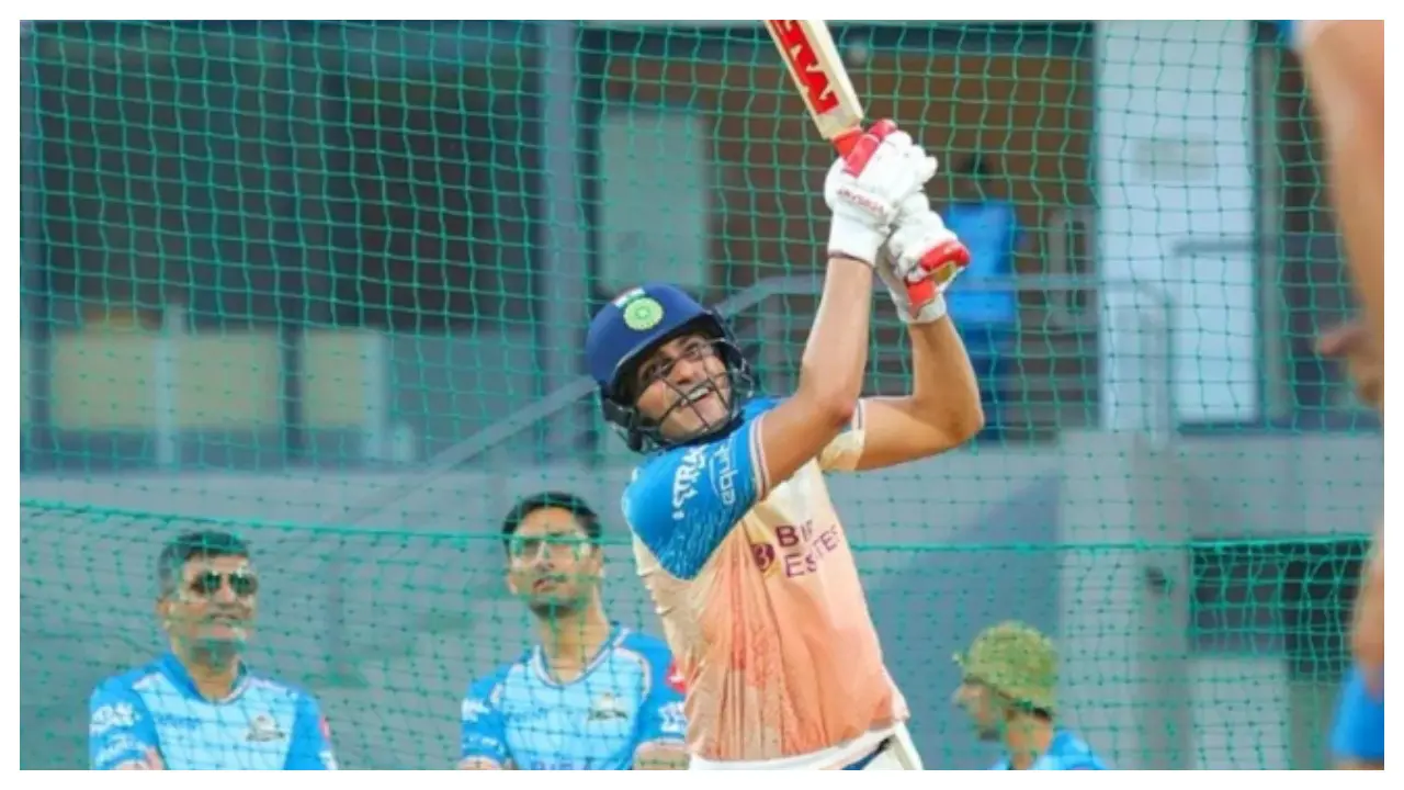 IPL 2026: Shubman Gill prepares for the new season with the Gujarat Titans