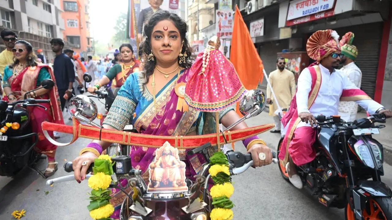 Inside Mumbai’s iconic Girgaon Gudi Padwa Shobha Yatra