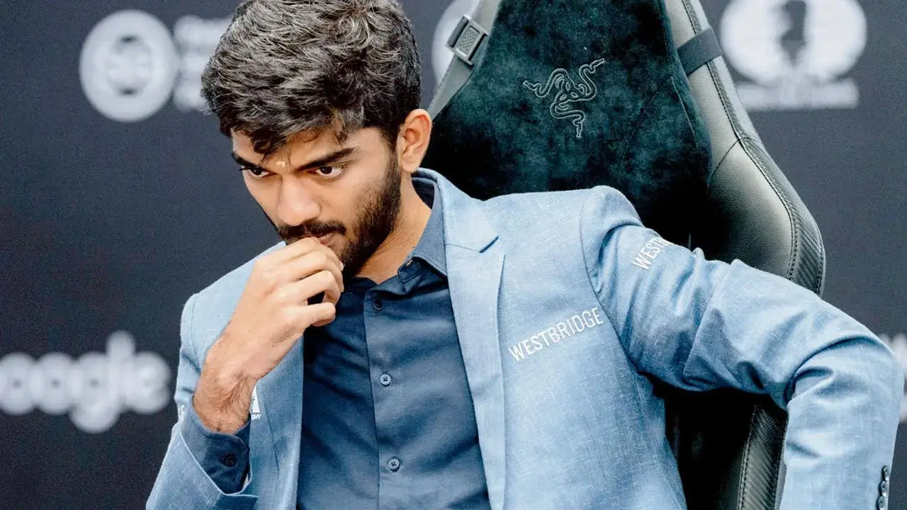 D Gukesh Held to draw by Parham Maghsoodloo at Prague International