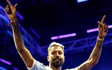 Hardik Pandya. Pic/PTI