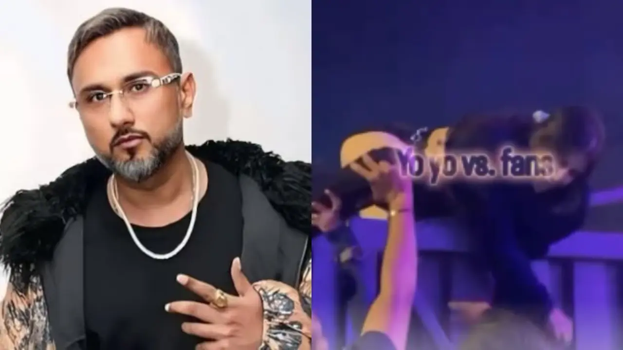 <p>A viral video from Yo Yo Honey Singh&rsquo;s Mumbai concert shows a woman attempting to climb a locked gate, sparking debate over crowd behaviour and management. The rapper reacted by calling her a &ldquo;Sherni fan&rdquo; on social media. <strong><a href="https://www.mid-day.com/entertainment/bollywood-news/article/yo-yo-honey-singh-calls-fan-sherni-after-she-climbs-locked-gate-at-mumbai-concert-23623338" target="_blank" rel="noopener">Read full story here</a></strong></p>