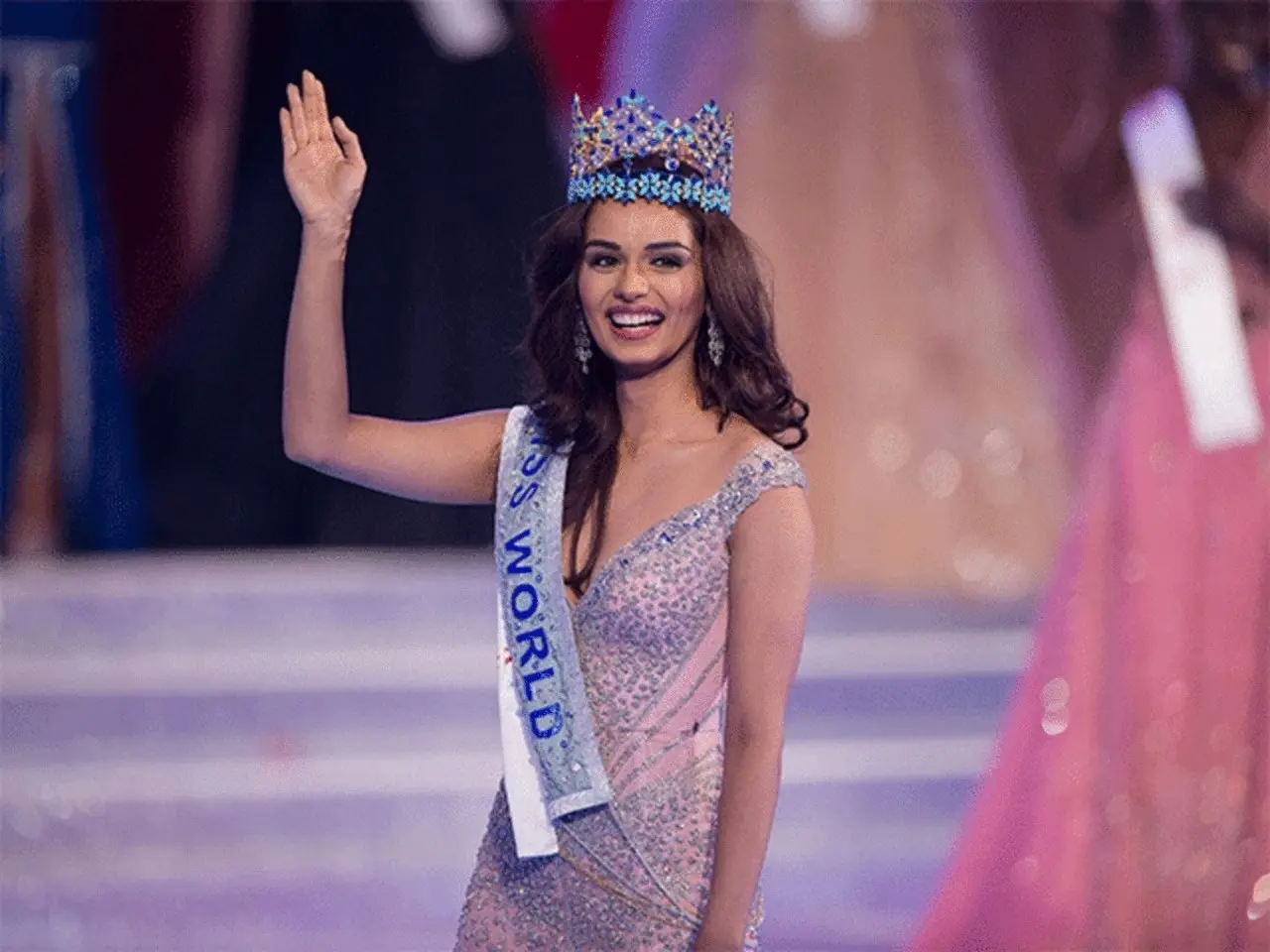 Manushi Chhillar 
Manushi won the Miss World 2017 pageant to become the sixth Indian to be crowned Miss World after 17 years.
