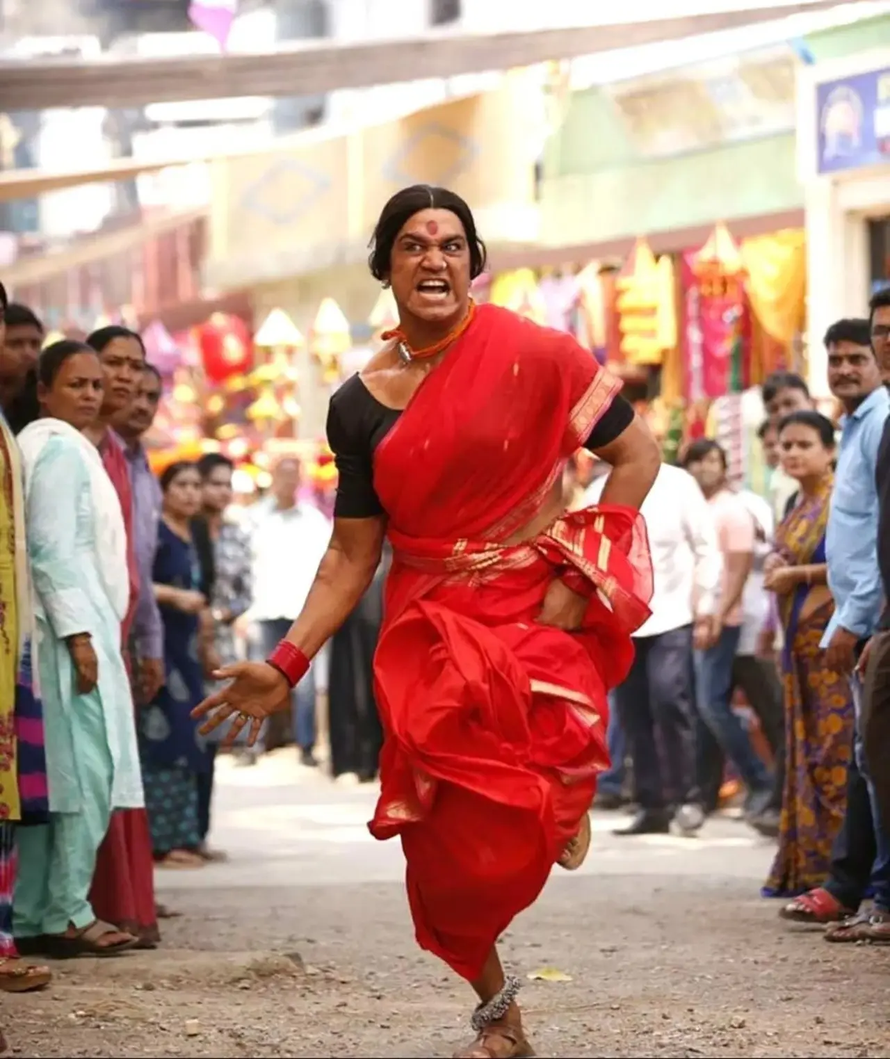 Sharad Kelkar in Laxmii (2020)
Sharad Kelkar played the original Laxmi in the horror comedy, who later possesses Akshay Kumar's character. 