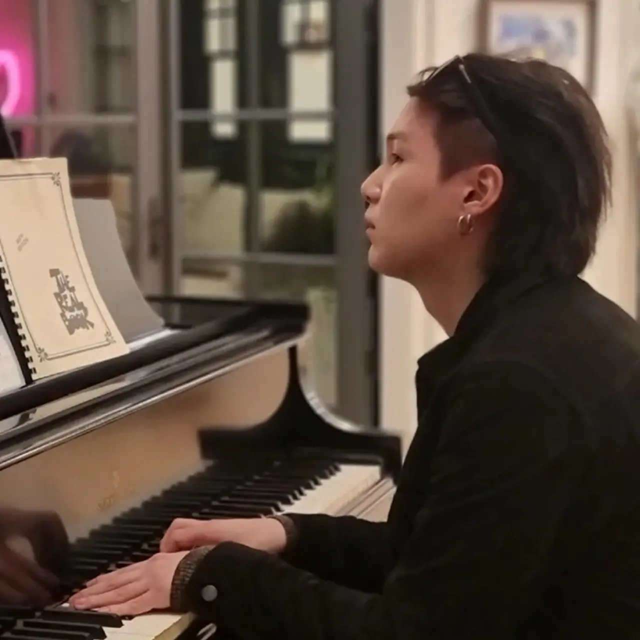 Min once revealed that he had never sung before getting together with the boy band BTS. He revealed, 