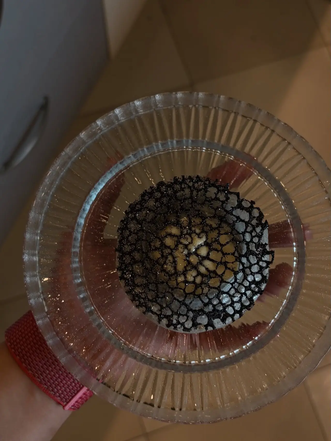 The chef also shared a picture of an aesthetic and luxurious dessert at the celebration.