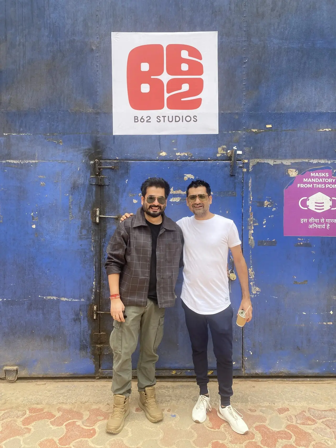 Aditya is seen posing with his brother Lokesh Dhar in this picture. The two brothers together have launched their own production house, B62 Studios.