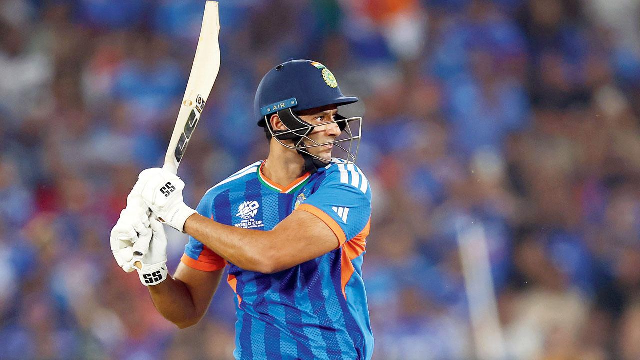 Dube delights: Shivam Dube’s unbeaten eight-ball 26 (3x4s, 2x6s) powers India to 255-5