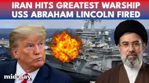 On cam: Iran fires cruise missile at USS Abraham Lincoln
