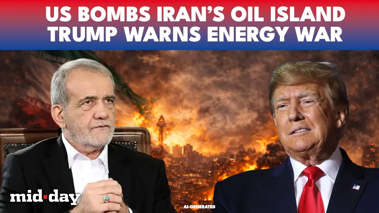 US military attacks Iran’s “Oil crown jewel” Kharg Island; Trump warns more