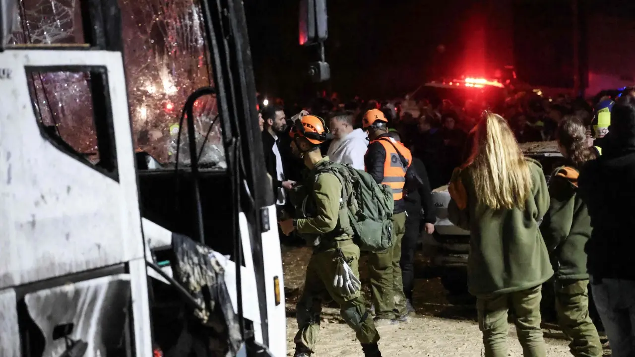 The Iranian attacks reportedly came after Tehran's response to a strike on its Natanz nuclear facility earlier in the day, which Iran blamed on a joint US-Israeli operation -- an allegation Israel has denied