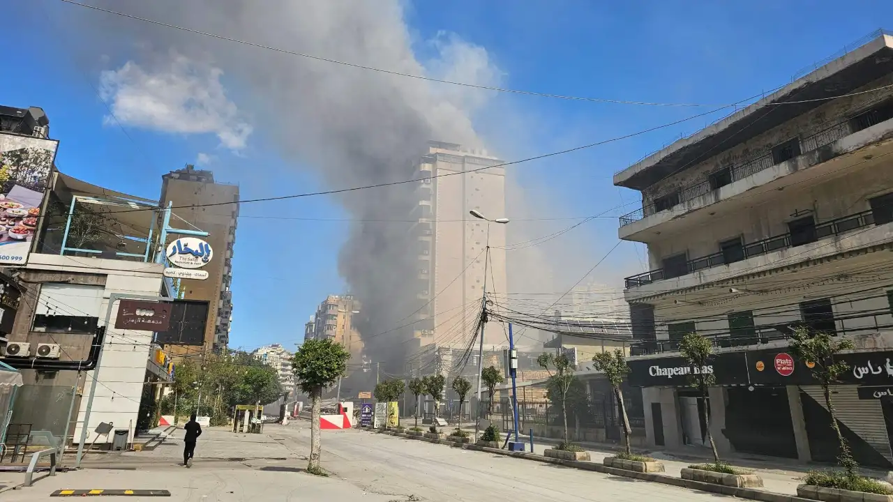 In Lebanon's southern city of Sidon, an area outside of Hezbollah's traditional strongholds