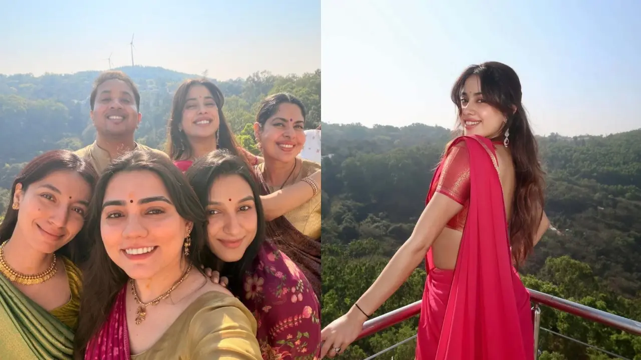 Inside Janhvi Kapoor's birthday, which began with 3000-step climb at Tirupati