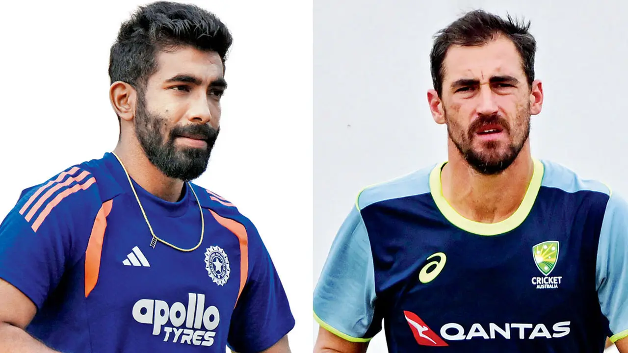 Jasprit Bumrah and Mitchell Starc