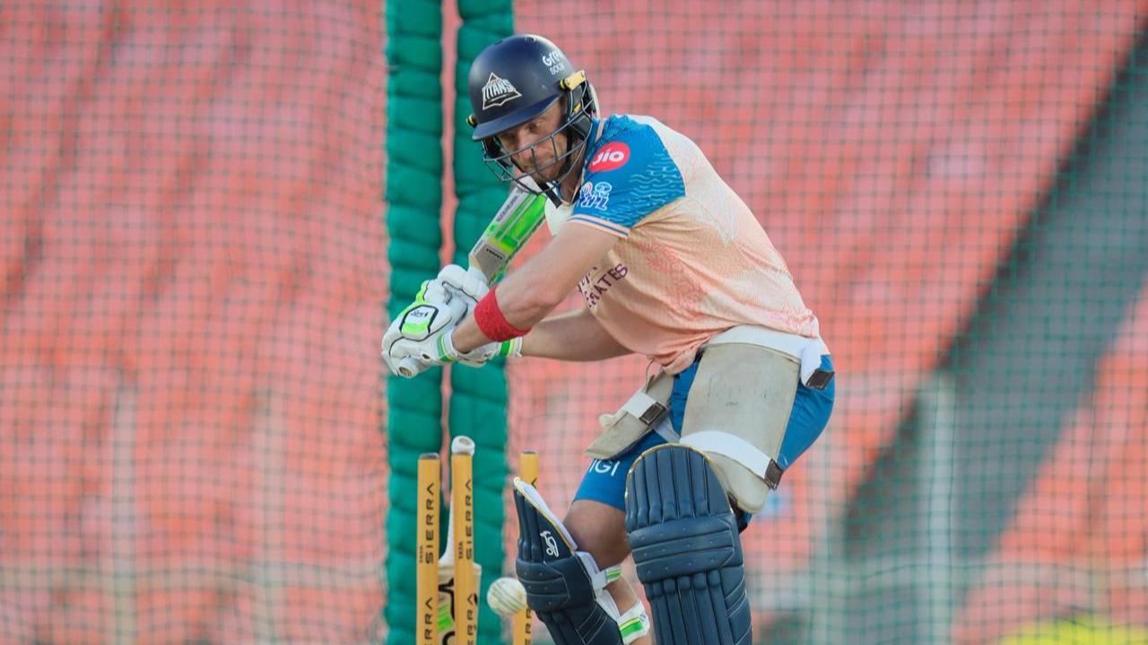 <p>Premier wicketkeeper-batsman Jos Buttler was also in full swing during the practice session. Having made 121 appearances in the cash-rich league, the right-handed batsman has garnered 4120 runs, with a top score of 124 runs</p> <p>Premier wicketkeeper-batsman Jos Buttler was also in full swing during the practice session. Having made 121 appearances in the cash-rich league, the right-handed batsman has garnered 4120 runs, with a top score of 124 runs</p>