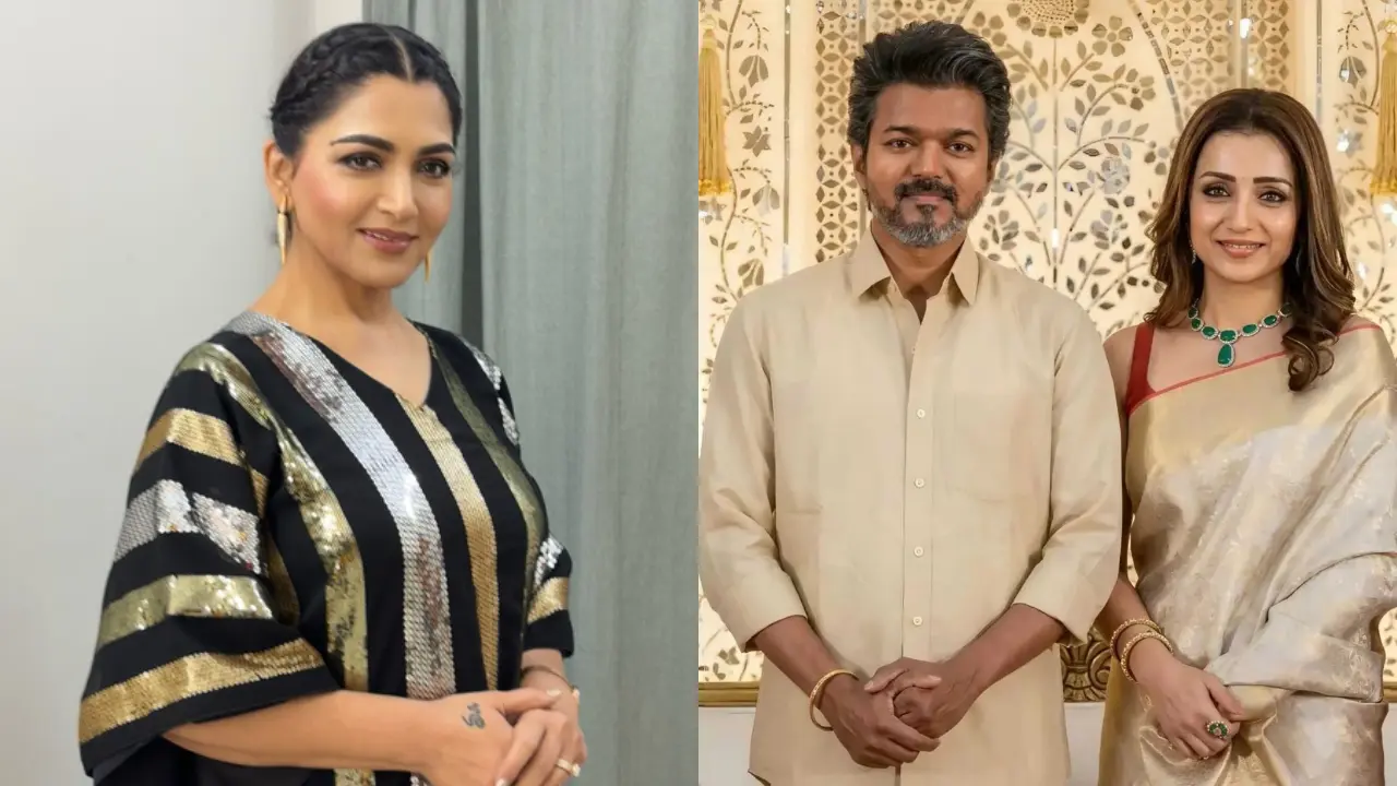 Khushboo Sundar reacts to Thalapathy Vijay-Trisha controversy