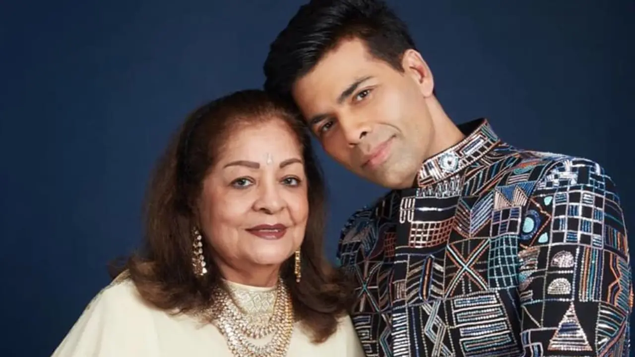 Karan Johar admits he is worried about his 83-year-old mother's health