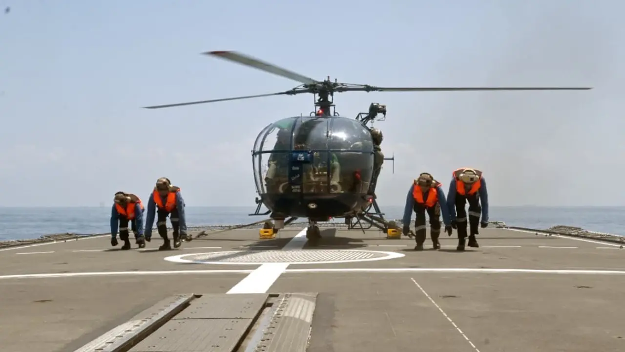 Indian Navy concludes IOS SAGAR harbour phase in Kochi