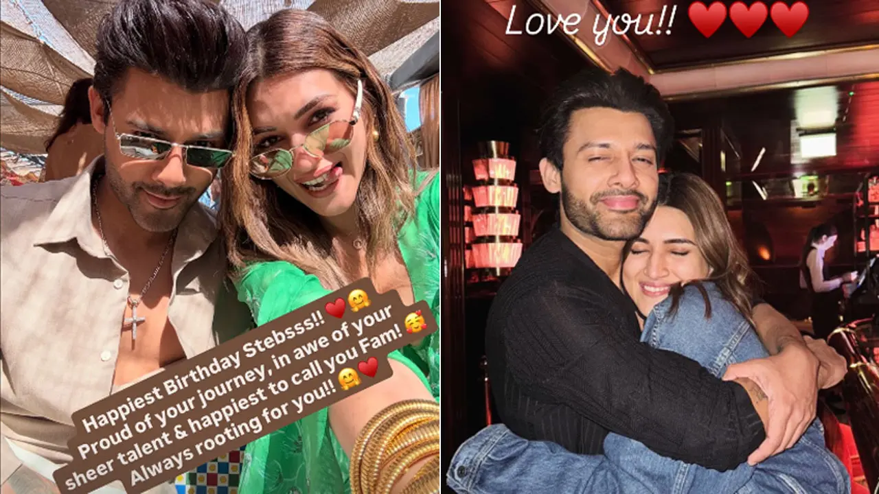 Kriti Sanon wishes brother-in-law Stebin Ben with heartwarming birthday post