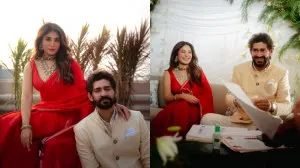 Inside pictures from Kritika Kamra-Gaurav Kapur's intimate sundowner wedding