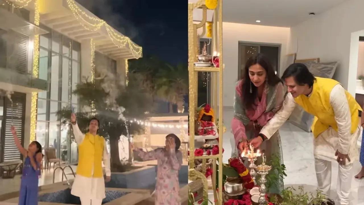 Actor Vivek Oberoi has significantly expanded his presence in Dubai, relocating there and establishing a major real estate footprint. He owns a luxurious villa in Dubai's Meadows area, featuring a lake view, garden, and swimming pool.