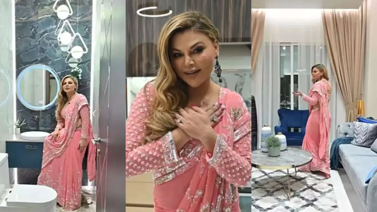 Rakhi Sawant owns a luxurious, fully furnished 2BHK apartment in Dubai, which she purchased around 2022. Located in the Skyz by Danube project, the apartment features modern, off-white, and gold decor, a specialized dressing room, and a landscaped garden.