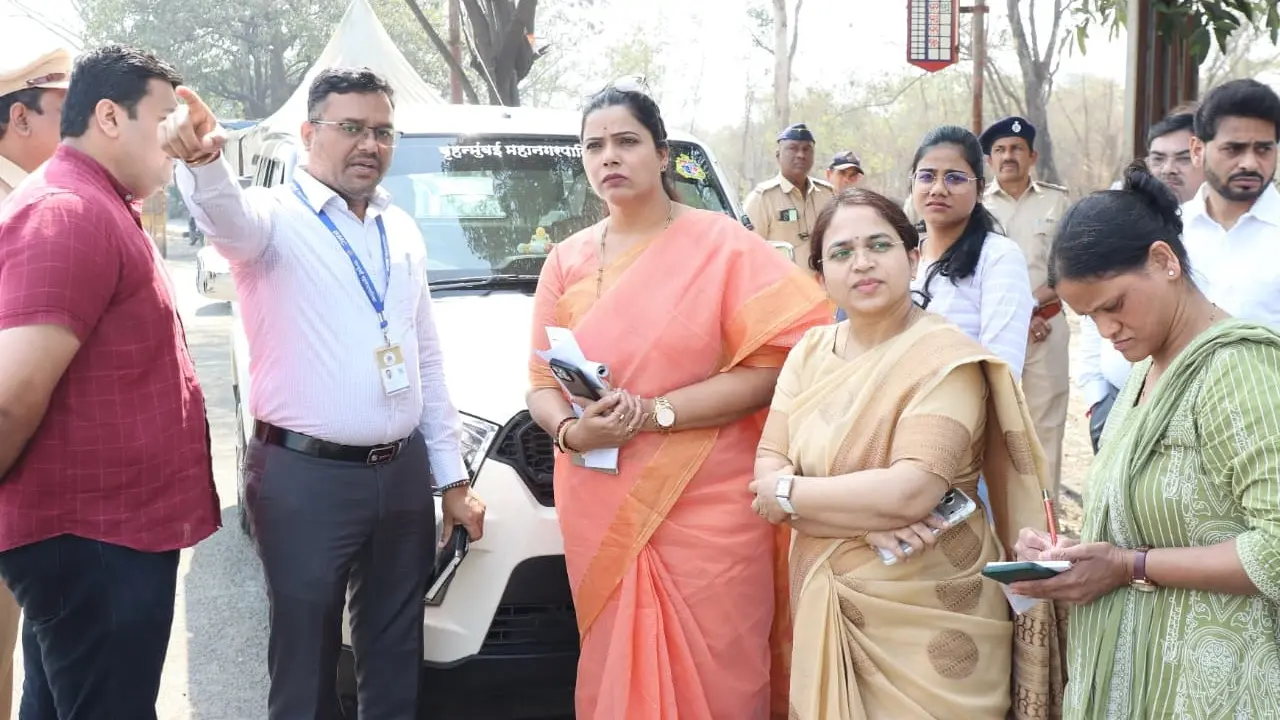 Mumbai mayor inspects entry points as BMC plans landmark gates at checkposts