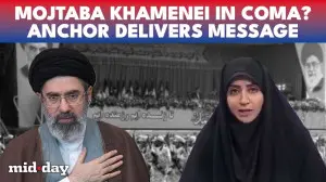 Mojtaba Khamenei missing from first address, Iranian TV anchor reads message
