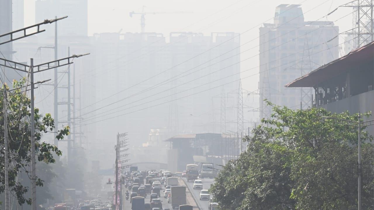 Though the AQI on Friday morning remained 'Satisfactory', parts of Mumbai witnessed haze