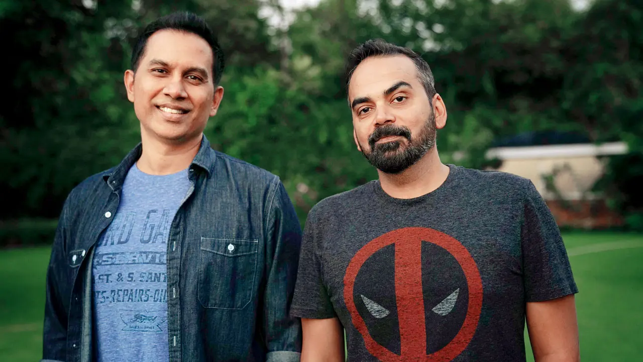 (L-R) Raj Nidimoru  and Krishna DK
