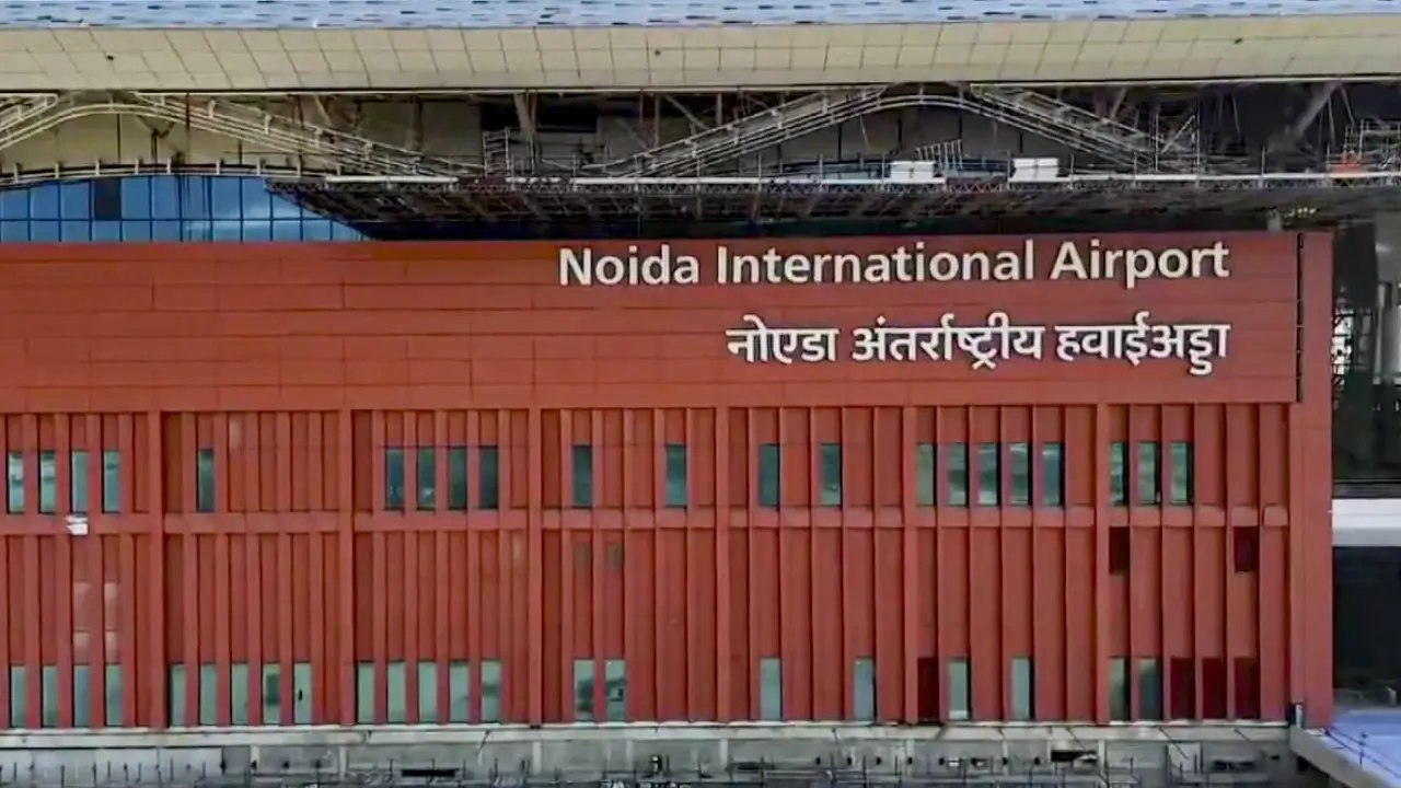 IN PHOTOS: First look of Noida airport in Jewar ahead of its inauguration