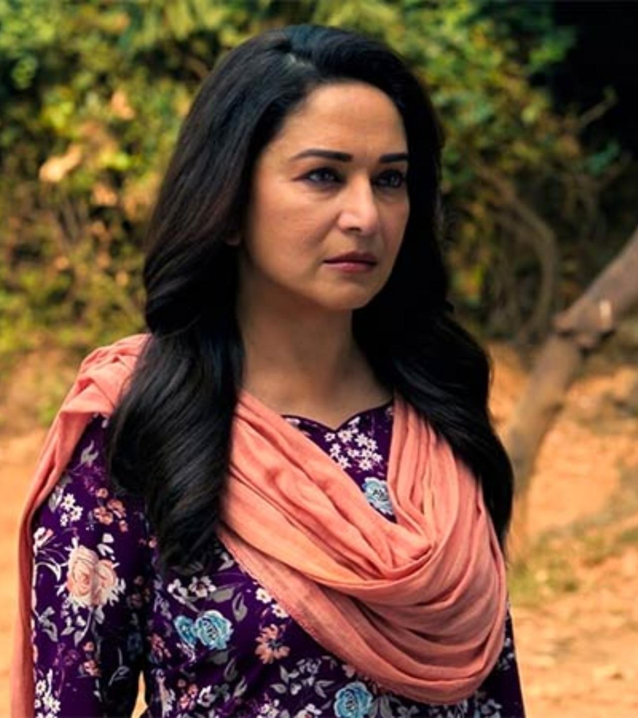 Madhuri Dixit - Mrs Deshpande
Mrs Deshpande may not have worked entirely as a series, but Madhuri Dixit’s performance stands apart. She stars as a cunning serial killer, where she portrays a complex, manipulative character helping police catch a copycat.